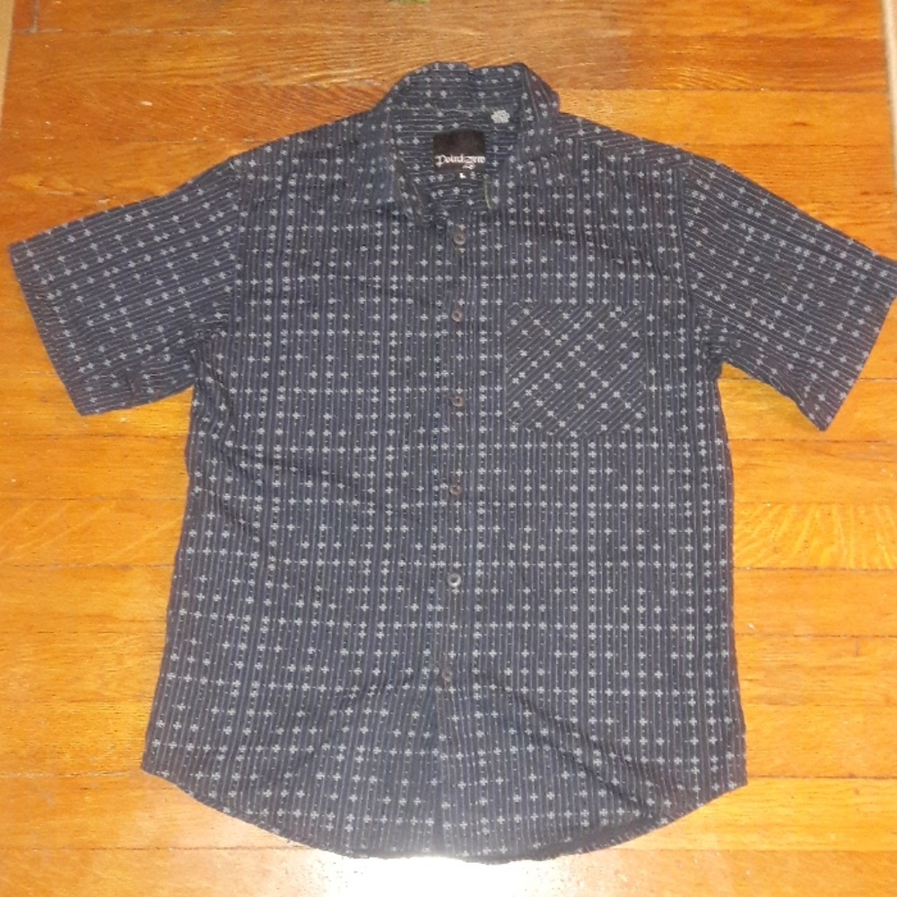 NWOT Button Down Pocket T-Shirt